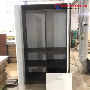 Thanh Lý Tủ Quần Áo Gỗ 2 Cánh 1M2 Hiện Đại Tồn Kho 5