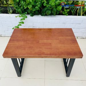 Thanh Lý Bàn Cafe Chân Sắt Mặt Gỗ Tồn Kho Giá Tốt 5
