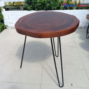 Thanh Lý Bộ Bàn Ghế Cafe Chân Sắt Gỗ Me Tồn Kho Giá Tốt 6