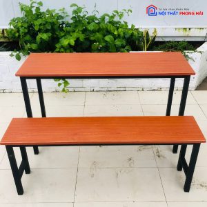 Thanh Lý Bộ Bàn Ghế Học Sinh Chân Sắt Mặt Gỗ Giá Tốt 8