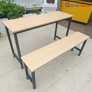 Thanh Lý Bộ Bàn Ghế Học Sinh Chân Sắt Mặt Gỗ Giá Tốt 7