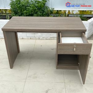 Thanh Lý Bàn Làm Việc Gỗ MDF 1M2 Nâu Xám Tồn Kho Giá Rẻ 5