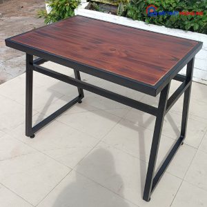 Thanh Lý Bàn Cafe Gỗ Chân Sắt 90CM Tồn Kho Giá Tốt 5