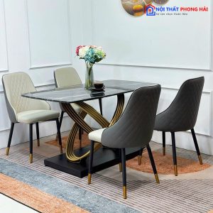 Thanh Lý Bộ Bàn Ăn 4 Ghế Mặt Đá Cẩm Thạch Giá Rẻ 3 Thanh Lý Bộ Bàn Ăn 4 Ghế Mặt Đá Cẩm Thạch Giá Rẻ 7
