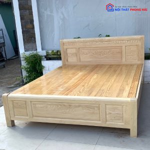 Thanh Lý Giường Gỗ Sồi Thang Dạt Phản 1M6 Tồn Kho Giá Tốt 2 Thanh Lý Giường Gỗ Sồi Thang Dạt Phản 1M6 Tồn Kho Giá Tốt 5