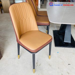 Thanh Lý Bộ Bàn Ăn 6 Ghế Bọc Da Tồn Kho Sang Trọng Giá Tốt (2 Màu) 11