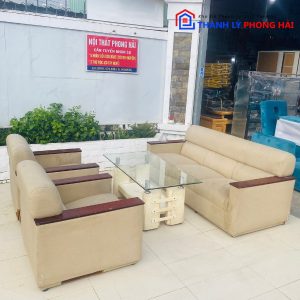 Thanh Lý Bộ Sofa Vải Nỉ Sang Trọng Cũ Giá Tốt 2 Thanh Lý Bộ Sofa Vải Nỉ Sang Trọng Cũ Giá Tốt 5