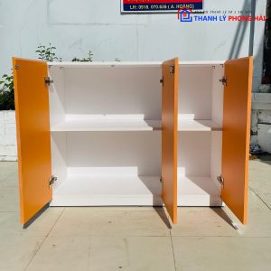 Thanh Lý Tủ Hồ Sơ Gỗ MDF 3 Cánh Cam Cũ Giá Tốt 5