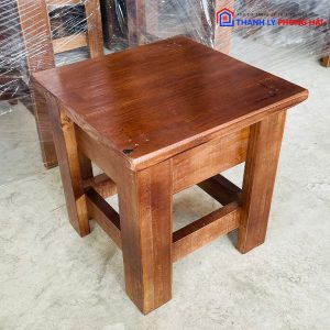 Thanh Lý Bộ Bàn Ghế Cafe Cóc Gỗ Tồn Kho Giá Tốt 6