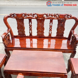 Bộ Salon Gỗ Tràm Tay 8 Tồn Kho Giá Tốt 3 Bộ Salon Gỗ Tràm Tay 8 Tồn Kho Giá Tốt 7