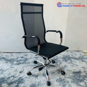 Thanh Lý Ghế Xoay Lưng Cao Chân Inox Cũ Giá Tốt 2 Thanh Lý Ghế Xoay Lưng Cao Chân Inox Cũ Giá Tốt 5