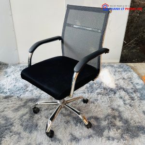 Thanh Lý Ghế Xoay Văn Phòng Tay Dựa Chân Inox Cũ Giá Tốt 2 Thanh Lý Ghế Xoay Văn Phòng Tay Dựa Chân Inox Cũ Giá Tốt 5