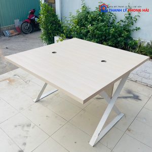 Thanh Lý Bàn Họp Ghép Chân Chữ X 2M4 Cũ Giá Tốt 2 Thanh Lý Bàn Họp Ghép Chân Chữ X 2M4 Cũ Giá Tốt 5