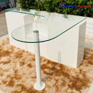 Thanh Lý Bàn Quầy Mặt Kính Chữ L Cũ Giá Tốt 2 Thanh Lý Bàn Quầy Mặt Kính Chữ L Cũ Giá Tốt 5