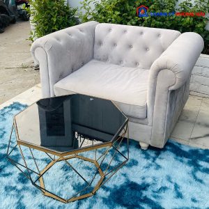 Thanh Lý Bộ Sofa Đơn Vải Nhung Xám Cũ Giá Tốt 2 Thanh Lý Bộ Sofa Đơn Vải Nhung Xám Cũ Giá Tốt 5