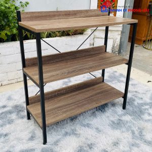 Thanh Lý Kệ Trưng Bày Khung Sắt 3 Tầng Cũ Giá Tốt 5