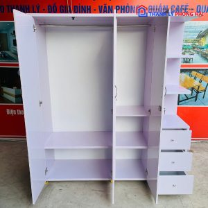 Thanh Lý Tủ Quần Áo Nhựa 3 Cánh Liền Kệ Tồn Kho Giá Tốt 5