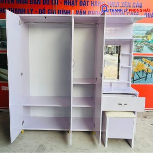 Thanh Lý Tủ Quần Áo Nhựa 3 Cánh Kèm Bàn Trang Điểm Tồn Kho Giá Tốt (Nhiều Mẫu) 2 Thanh Lý Tủ Quần Áo Nhựa 3 Cánh Kèm Bàn Trang Điểm Tồn Kho Giá Tốt (Nhiều Mẫu) 7