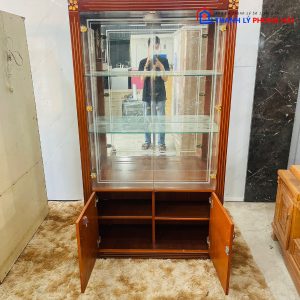 Thanh Lý Tủ Trưng Bày Gỗ Công Nghiệp Cửa Kính Cũ Giá Tốt 2 Thanh Lý Tủ Trưng Bày Gỗ Công Nghiệp Cửa Kính Cũ Giá Tốt 5