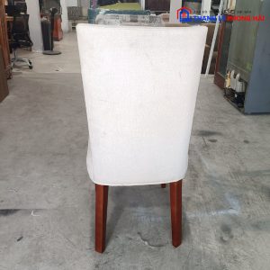 Thanh Lý Ghế Gỗ Tựa Lưng Nệm Vải Cũ Giá Tốt 6