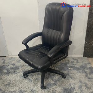 Thanh Lý Ghế Xoay Chân Nhựa Da Simili Sang Trọng Cũ Giá Rẻ 2 Thanh Lý Ghế Xoay Chân Nhựa Da Simili Sang Trọng Cũ Giá Rẻ 5