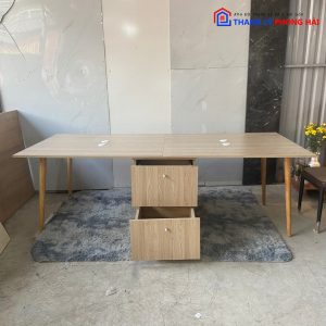 Thanh Lý Bàn Làm Việc Gỗ Công Nghiệp Kèm Tủ 2M3 Cũ Giá Tốt 2 Thanh Lý Bàn Làm Việc Gỗ Công Nghiệp Kèm Tủ 2M3 Cũ Giá Tốt 5
