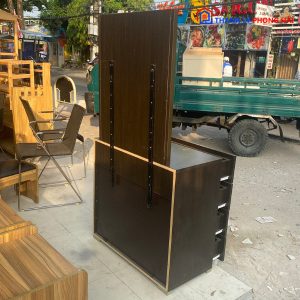Thanh Lý Bàn Trang Điểm Gỗ Công Nghiệp 4 Ngăn Kéo Cũ Giá Rẻ 5