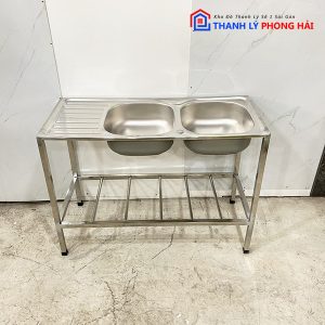 Thanh Lý Bồn Rửa Chén Inox 2 Học Tồn Kho Giá Tốt 5