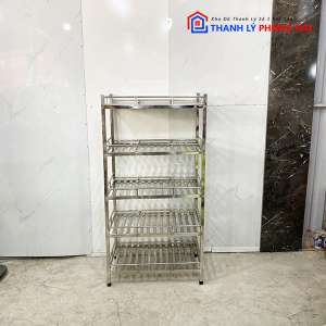 Thanh Lý Kệ Inox 5 Tầng Giá Tốt 5