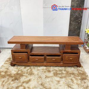 Thanh Lý Kệ Tivi Gỗ Hương Đá 1M8 Mới 99% 2 Thanh Lý Kệ Tivi Gỗ Hương Đá 1M8 Mới 99% 5