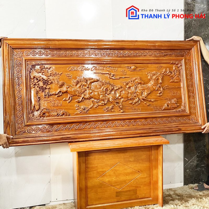 Thanh-ly-tranh-go-tu-nhien-ma-dao-thanh-cong-2-800x800 Tranh Gỗ Tự Nhiên Mã Đáo Thành Công Cũ (2 kích thước)  