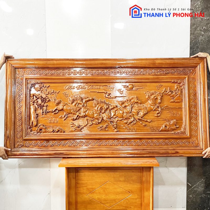 Thanh-ly-tranh-go-tu-nhien-ma-dao-thanh-cong-800x800 Tranh Gỗ Tự Nhiên Mã Đáo Thành Công Cũ (2 kích thước)  