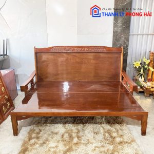 Thanh Lý Ghế Trường Kỷ Gỗ Xoan Đào Cũ Giá Rẻ 5