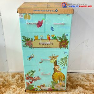 Thanh Lý Tủ Nhựa Qui Phúc 5 Tầng Mới 99% (Nhiều Mẫu) 9