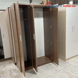 Thanh Lý Tủ Quần Áo Gỗ 1M2X2M 3 Cánh Mới 99% 6