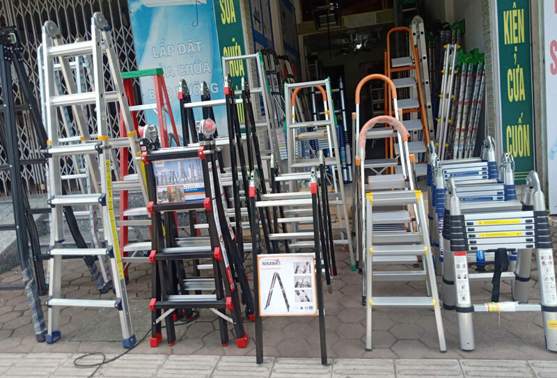 Thang Nhôm Chữ A 2M Cũ   cua-hang-ban-thang-nhom Thang Nhôm Chữ A 2M Cũ