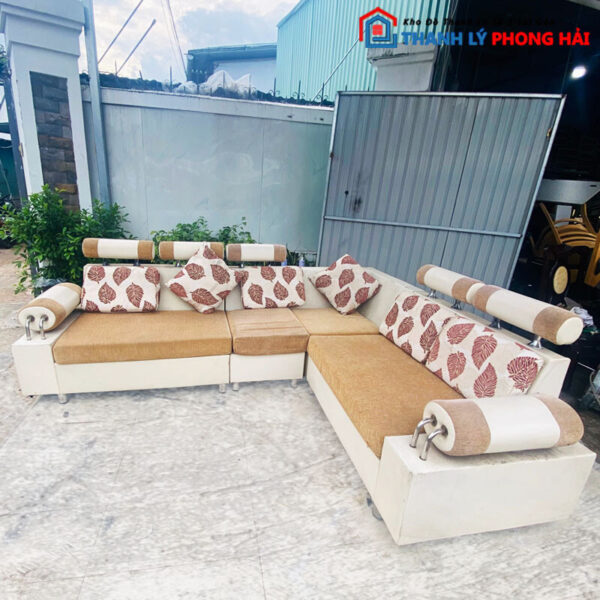 Bộ Sofa Kiểu Góc Chữ L Cũ Đẹp 3