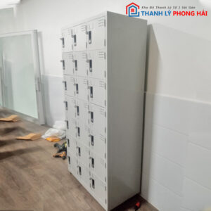 Tủ Locker Sắt 21 Ngăn Cũ Giá Rẻ 1 Tủ Locker Sắt 21 Ngăn Cũ Giá Rẻ 4