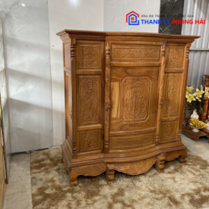 Tủ Thờ Gõ Đỏ Cao Cấp Mới 99% 5