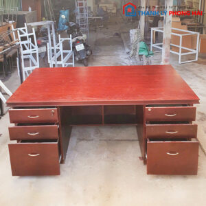 Bàn Giám Đốc 2m Cũ Có Hộc Tủ 2 Bàn Giám Đốc 2m Cũ Có Hộc Tủ 5