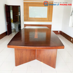 Bàn Họp Cao Cấp 3m6 Cũ Đẹp 90% 1 Bàn Họp Cao Cấp 3m6 Cũ Đẹp 90% 3