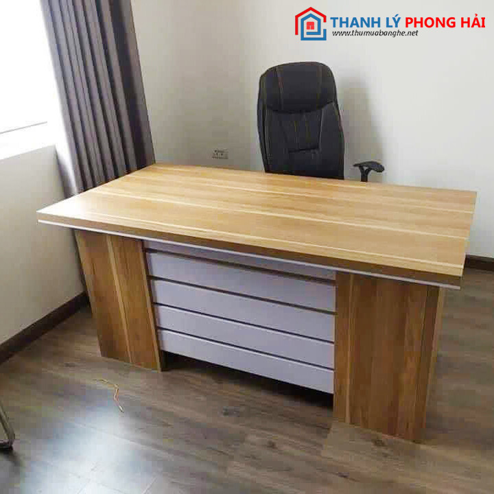 ban-giam-doc-thanh-ly-tphcm-23 Thanh Lý Bàn Trưởng Phòng 1m4 Hiện Đại Mới 99%  