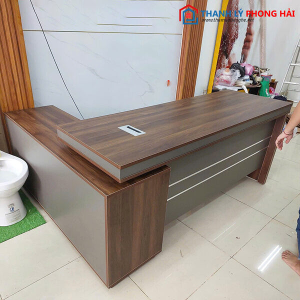 Bàn Giám Đốc 1m8 Chữ L Hiện Đại Mới 99% (nhiều màu) 3