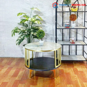 Thanh Lý Bàn Sofa Mặt Tròn 2 Tầng Mới 99% (Nhiều Màu) 12