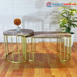 Bàn Sofa Đôi Chân Mạ Cao Cấp Mới 99% (nhiều màu) 9