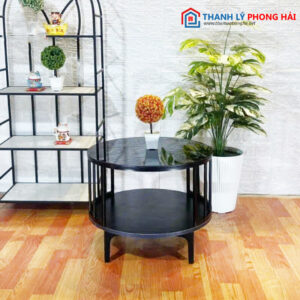 Thanh Lý Bàn Trà 2 Tầng Mặt Tròn Mới 99% (nhiều màu) 7