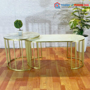 Bàn Sofa Đôi Chân Mạ Cao Cấp Mới 99% (nhiều màu) 8