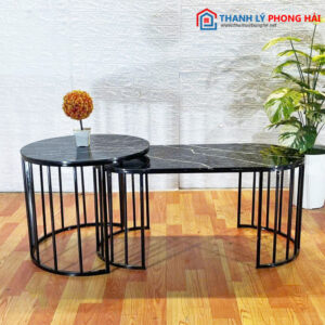 Bàn Sofa Đôi Oval Hiện Đại Mới 99% (Nhiều Màu) 9