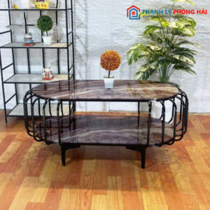 Thanh Lý Bàn Trà Oval Cao Cấp Mới 99% (nhiều màu) 7