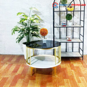 Thanh Lý Bàn Sofa Mặt Tròn 2 Tầng Mới 99% (Nhiều Màu) 15